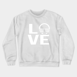 Love Horizons Millennial Pink Crewneck Sweatshirt